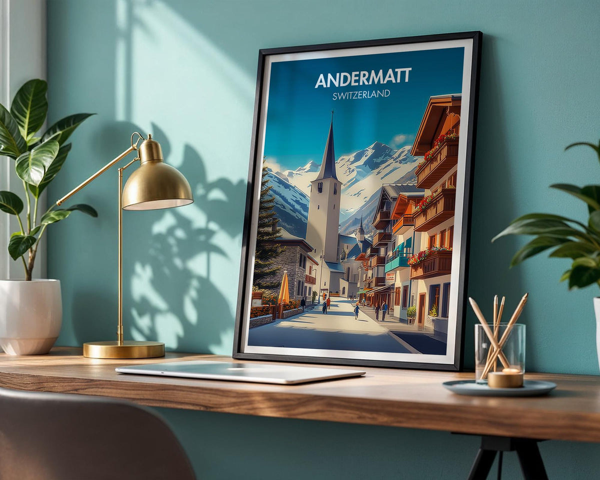Andermatt Poster - WanderWall