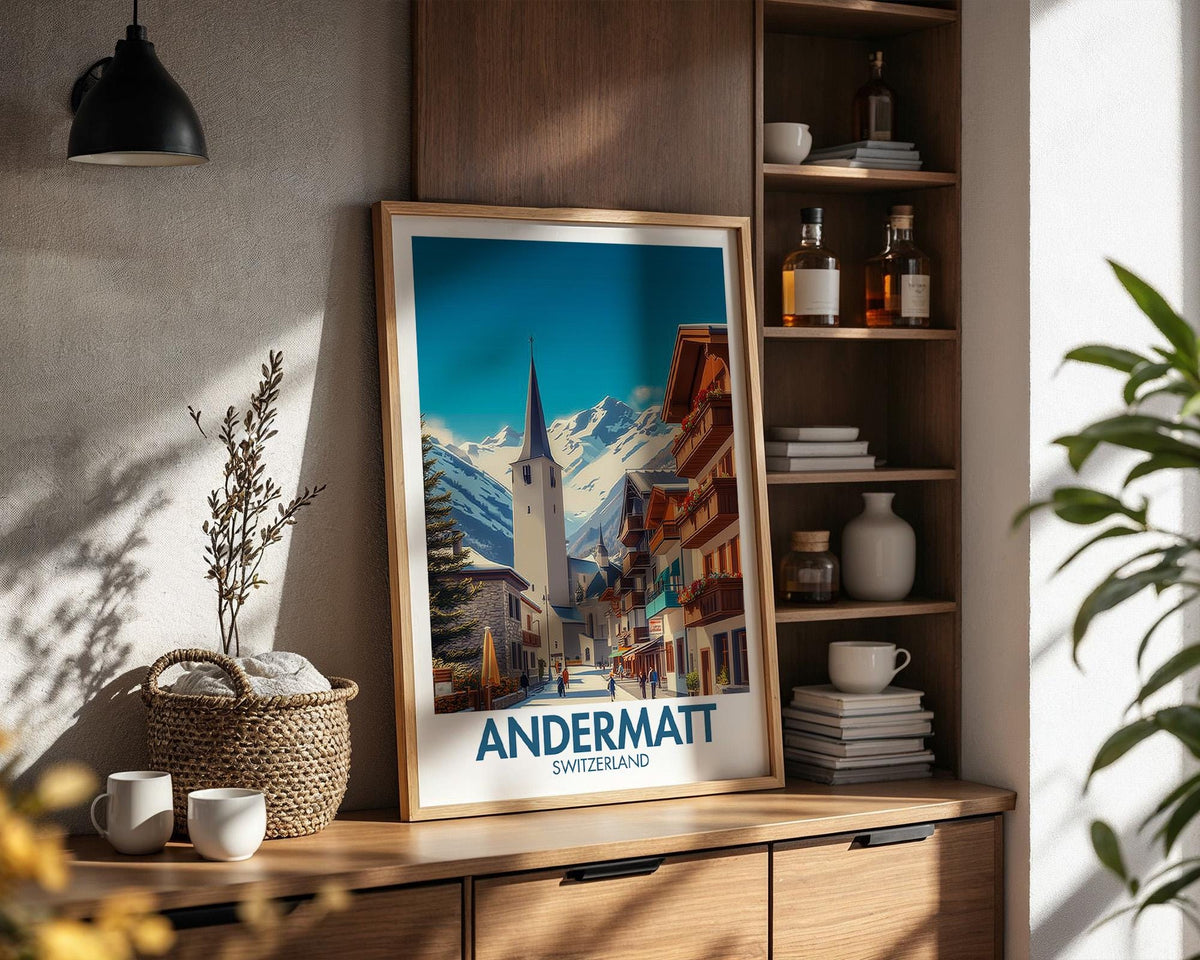 Andermatt Poster - WanderWall