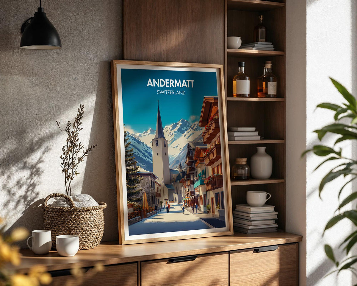 Andermatt Poster - WanderWall