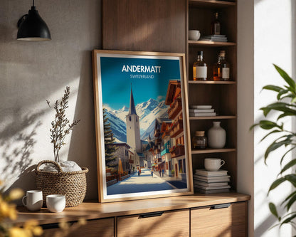 Andermatt Poster - WanderWall