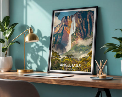 Angel Falls Poster - WanderWall