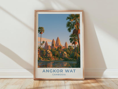 Angkor Wat Poster - WanderWall