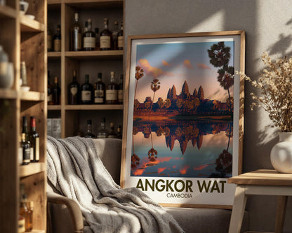 Angkor Wat Poster - WanderWall