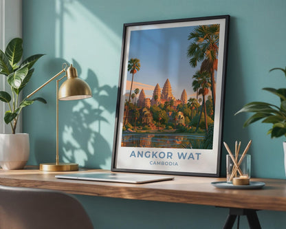 Angkor Wat Poster - WanderWall