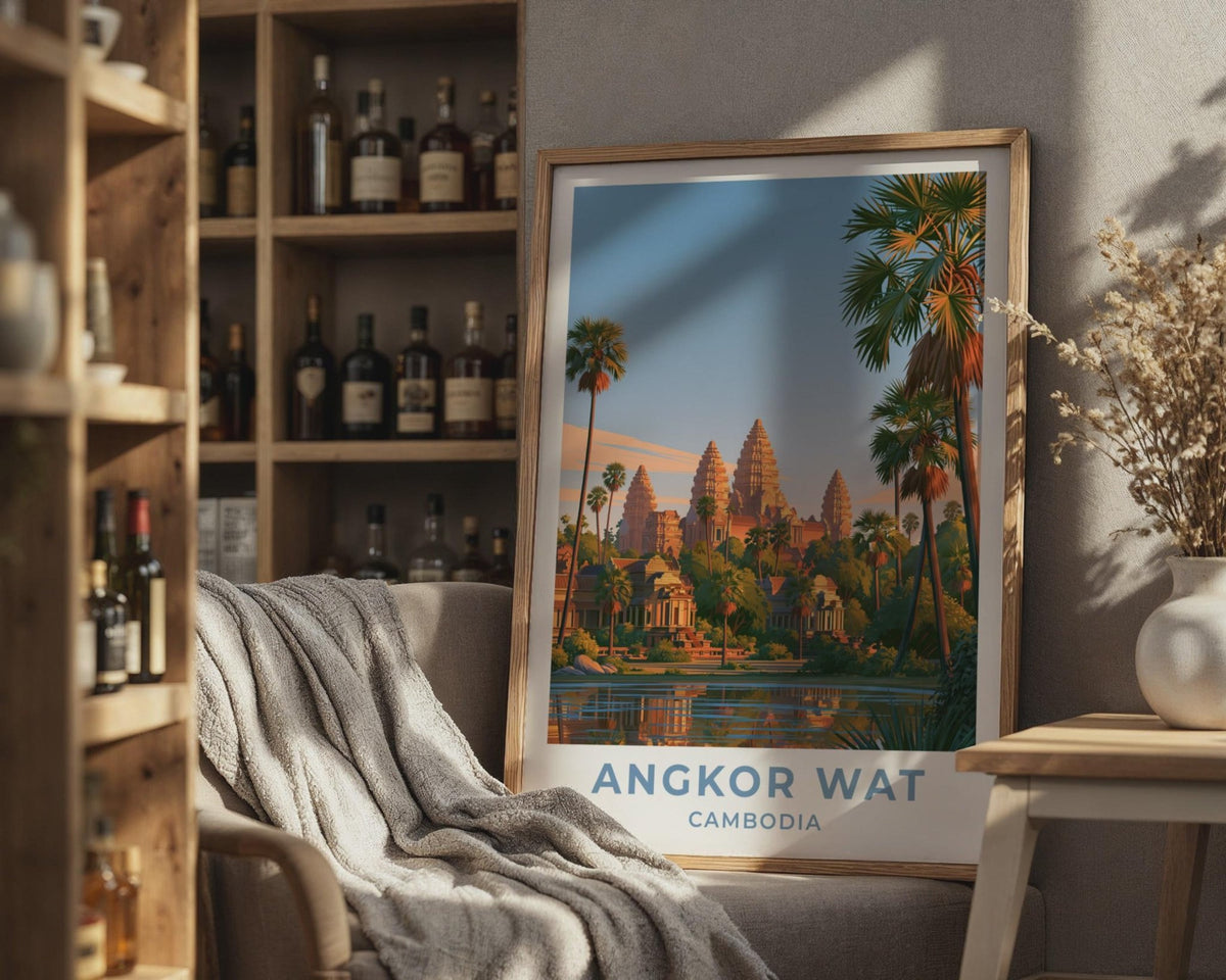 Angkor Wat Poster - WanderWall