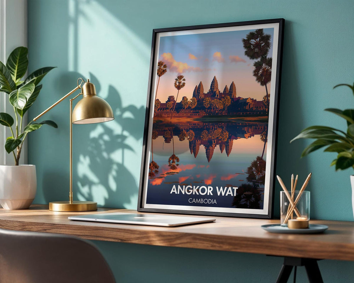 Angkor Wat Poster - WanderWall