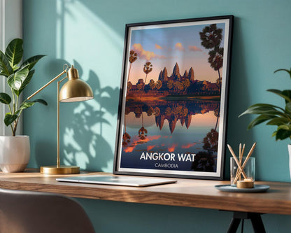 Angkor Wat Poster - WanderWall