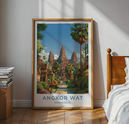 Angkor Wat Poster - WanderWall
