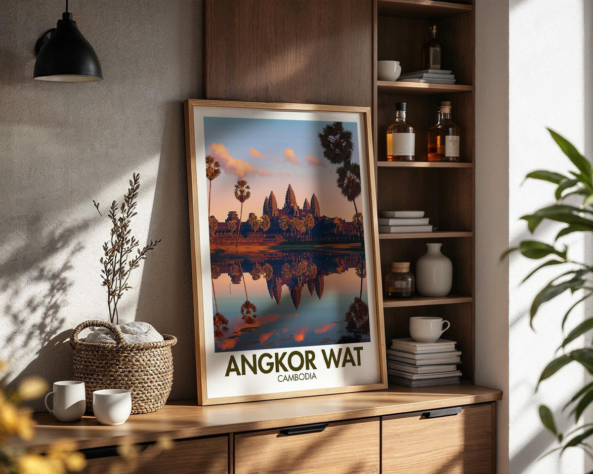 Angkor Wat Poster - WanderWall
