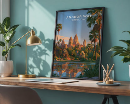 Angkor Wat Poster - WanderWall