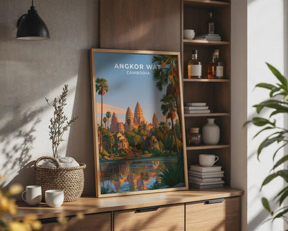 Angkor Wat Poster - WanderWall