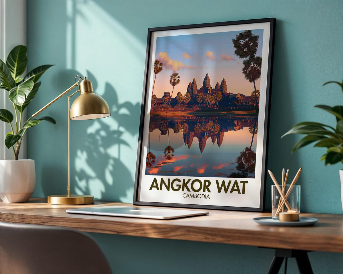 Angkor Wat Poster - WanderWall