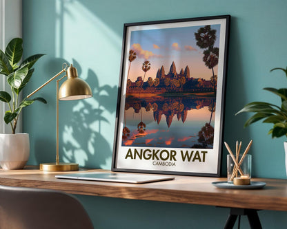 Angkor Wat Poster - WanderWall