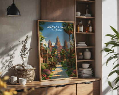 Angkor Wat Poster - WanderWall