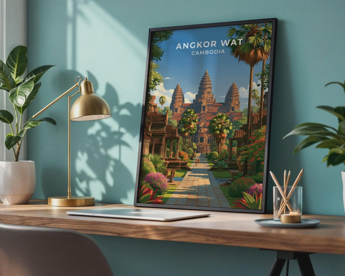 Angkor Wat Poster - WanderWall