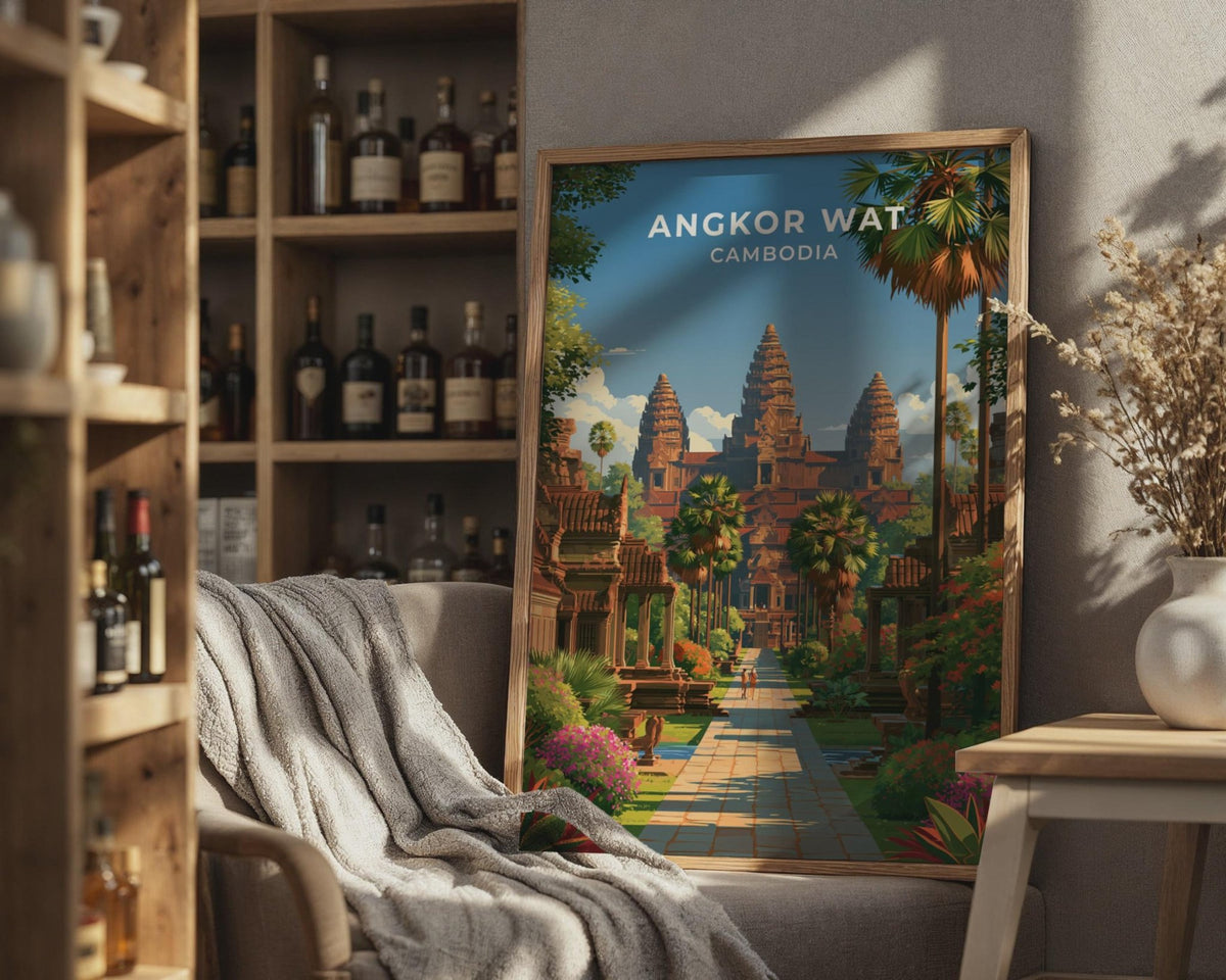 Angkor Wat Poster - WanderWall