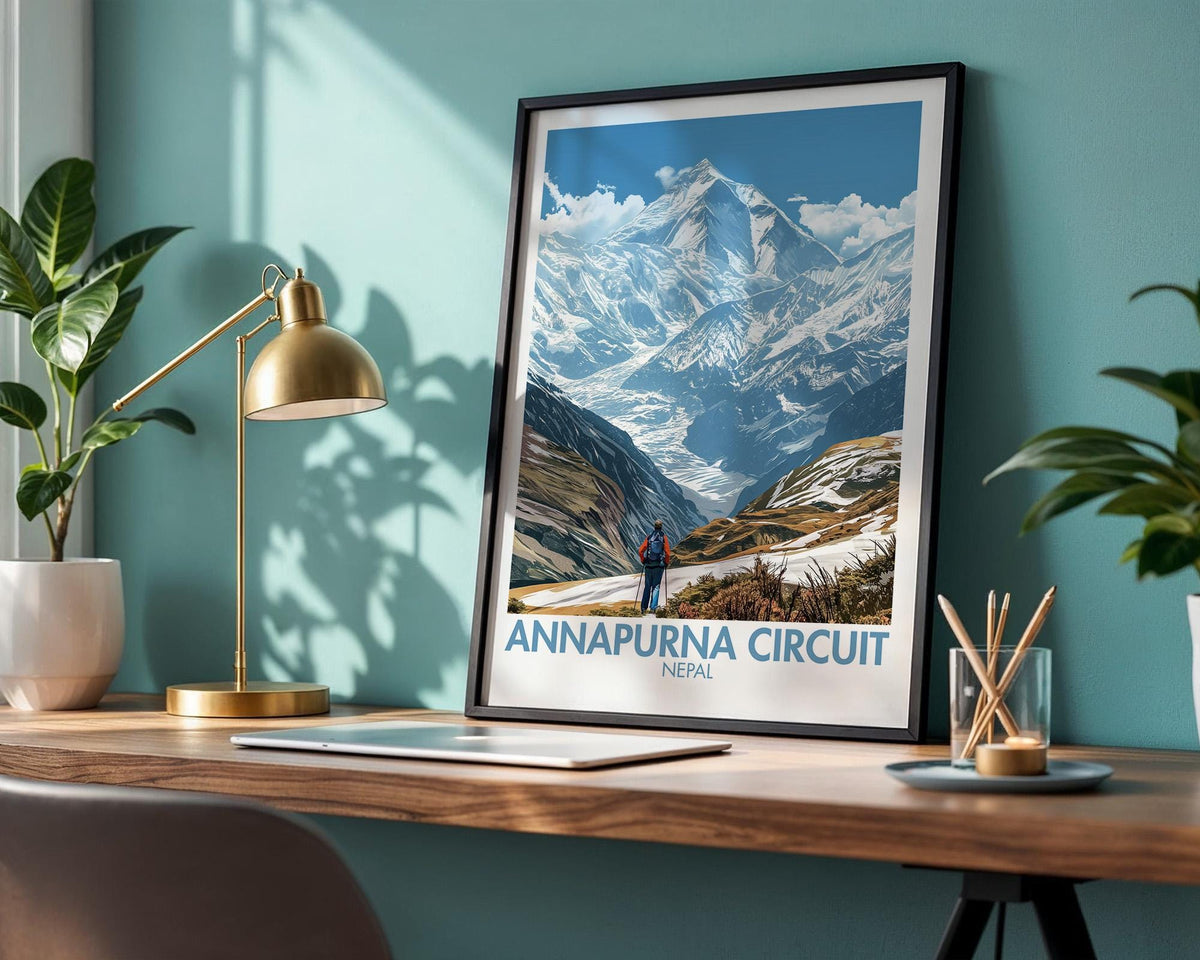 Annapurna Circuit Poster - WanderWall