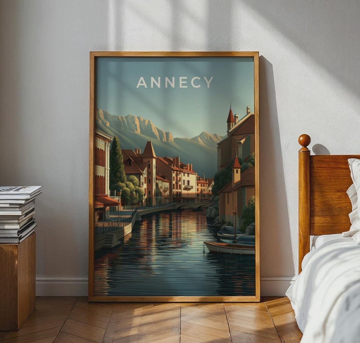 Annecy Cityscape Art Print - WanderWall