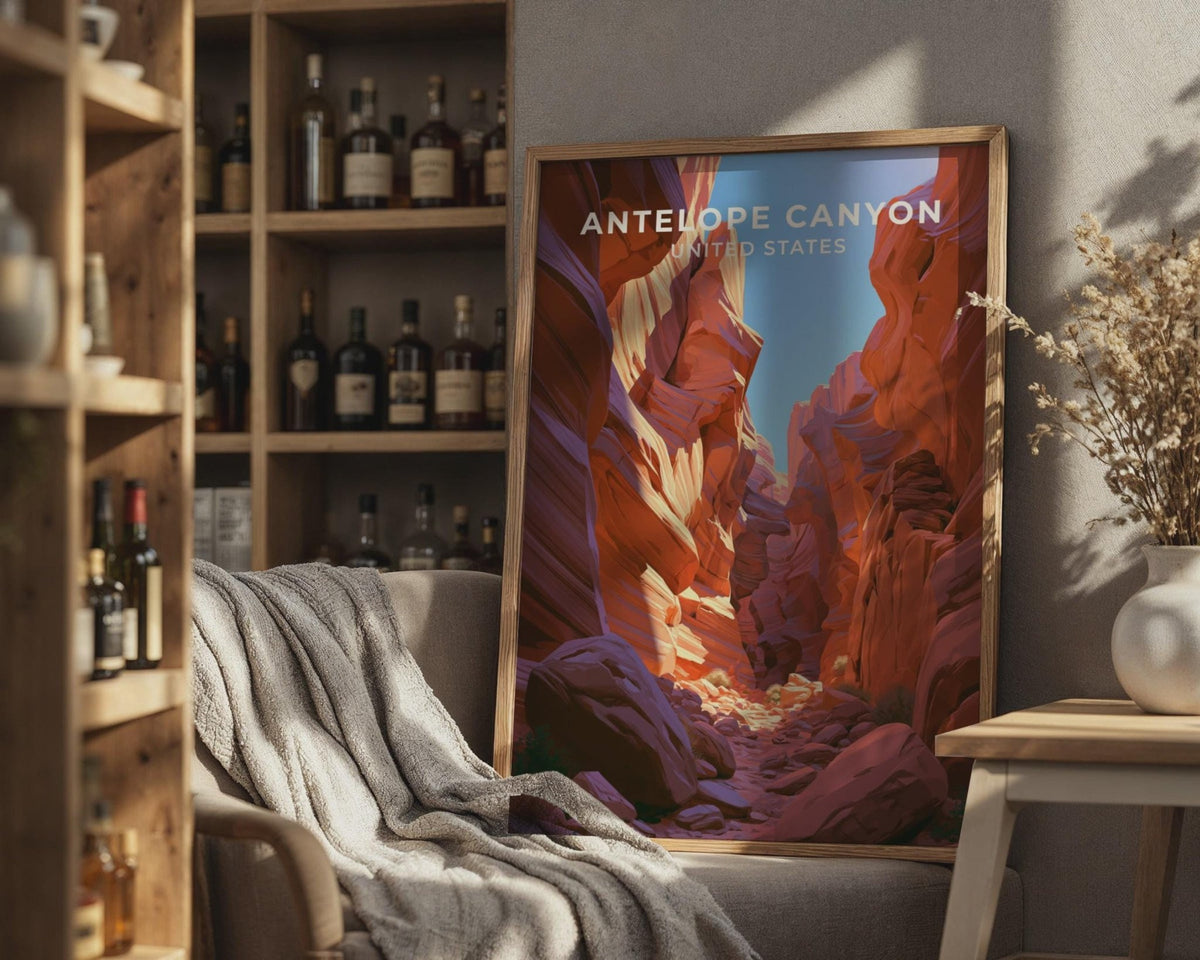 Antelope Canyon Poster - WanderWall