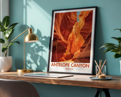 Antelope Canyon Poster - WanderWall