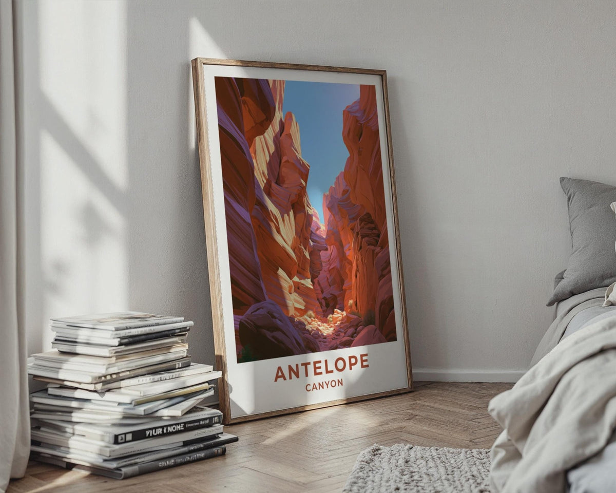Antelope Canyon Poster - WanderWall