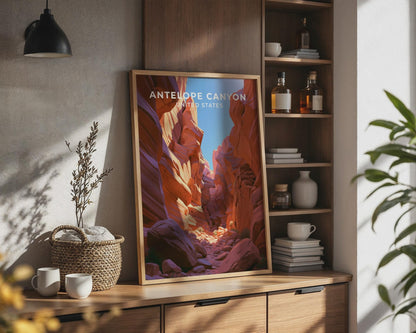 Antelope Canyon Poster - WanderWall