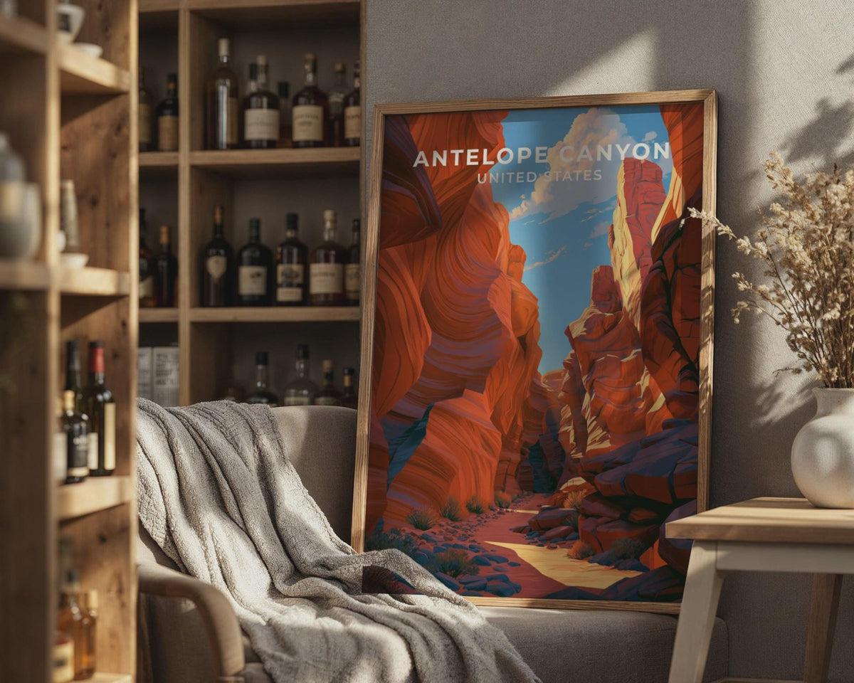 Antelope Canyon Poster - WanderWall