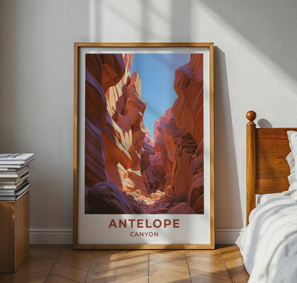 Antelope Canyon Poster - WanderWall