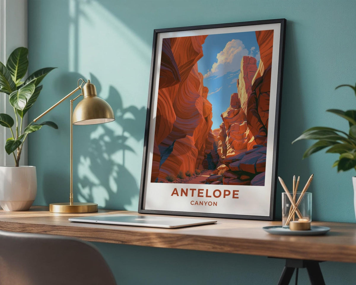 Antelope Canyon Poster - WanderWall