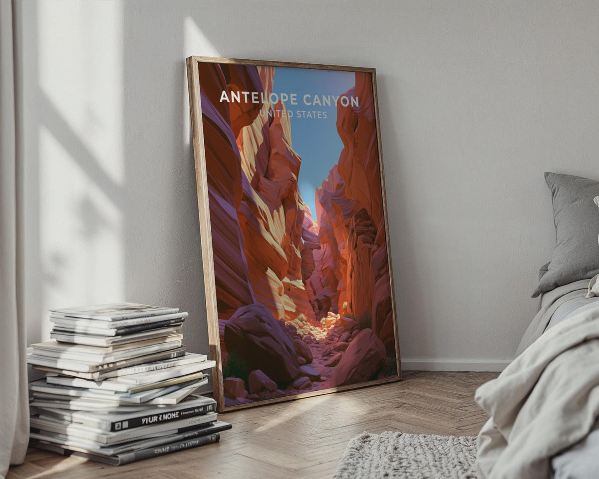 Antelope Canyon Poster - WanderWall