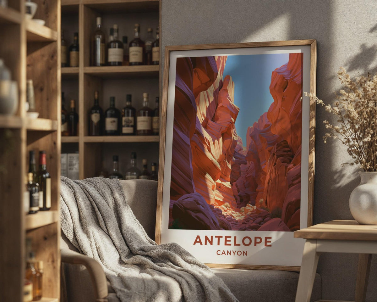 Antelope Canyon Poster - WanderWall