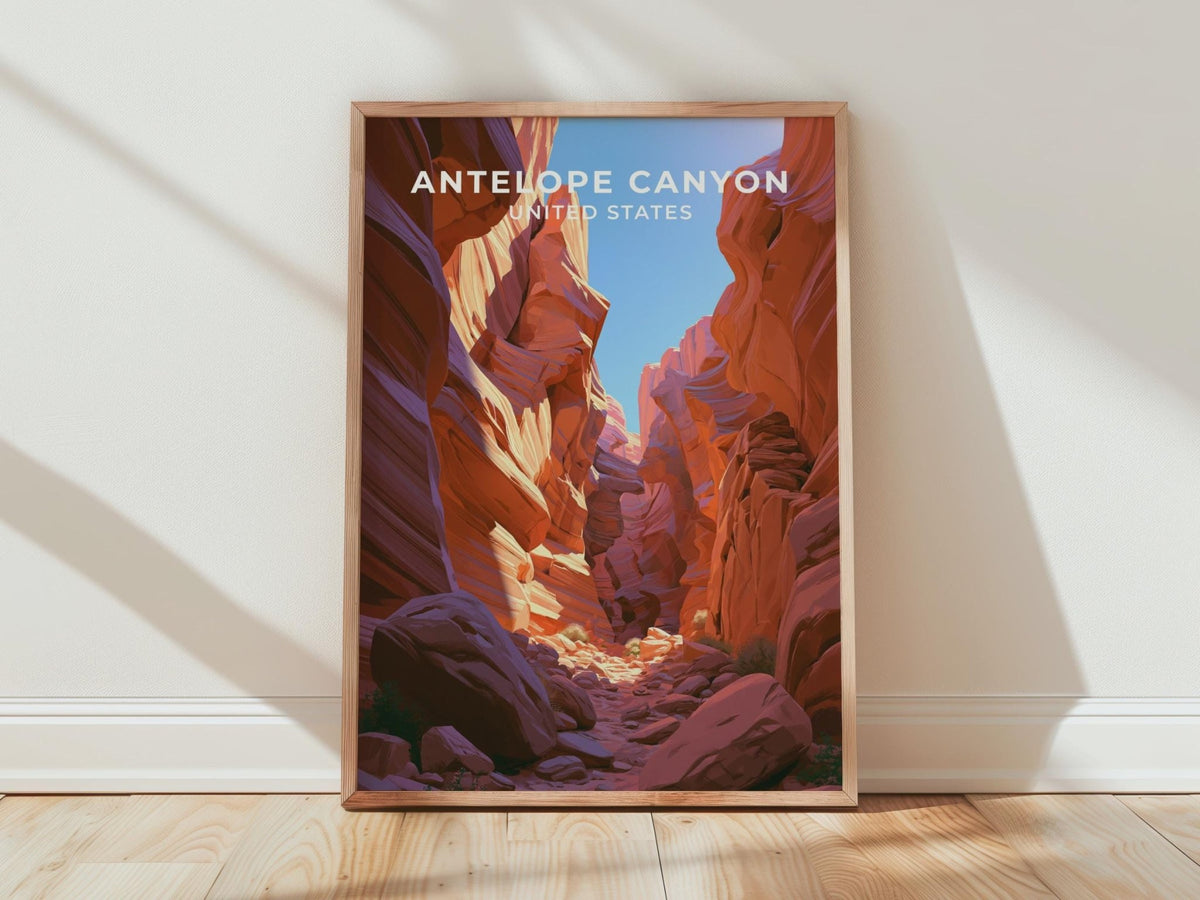 Antelope Canyon Poster - WanderWall