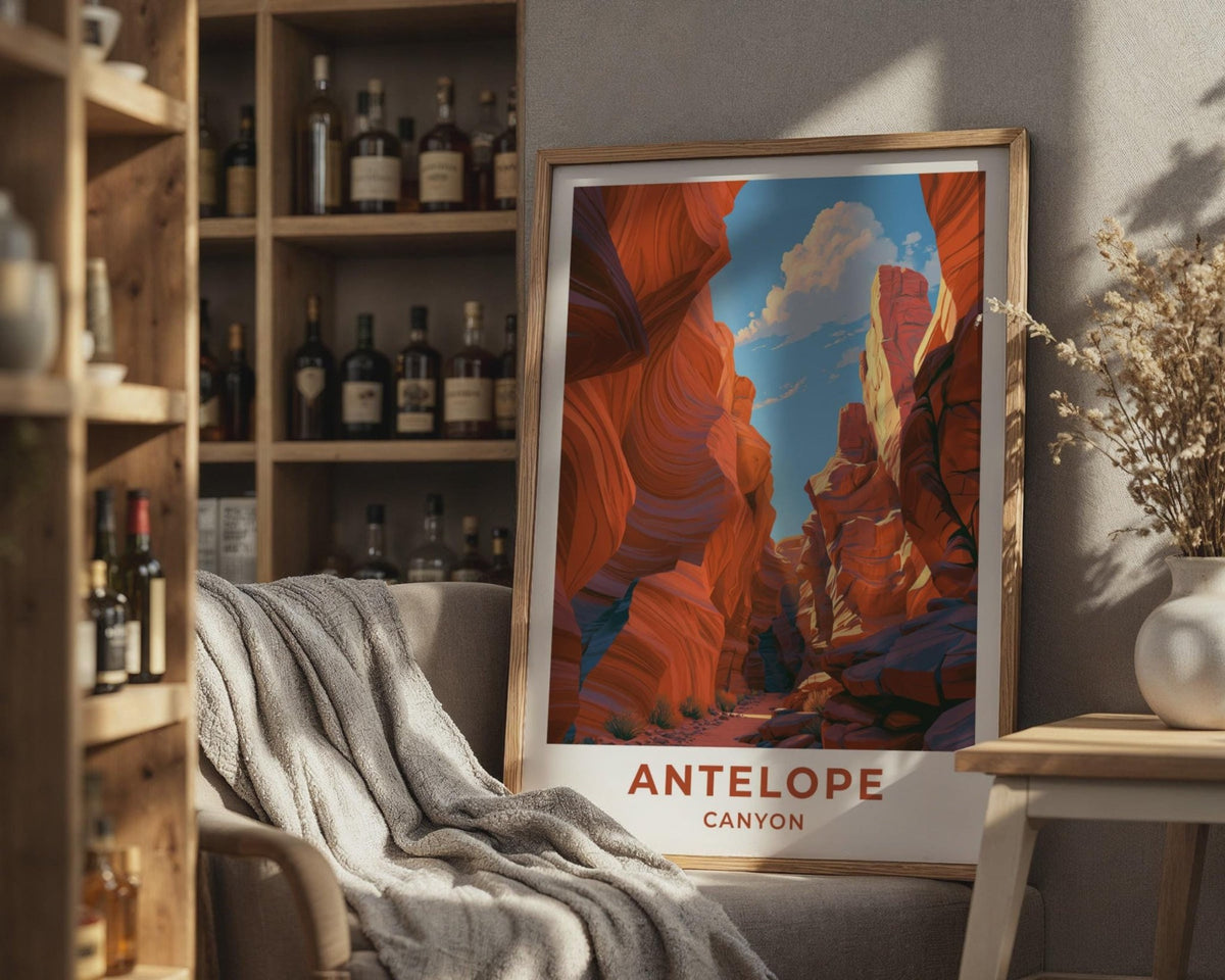 Antelope Canyon Poster - WanderWall