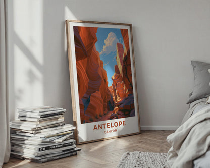 Antelope Canyon Poster - WanderWall