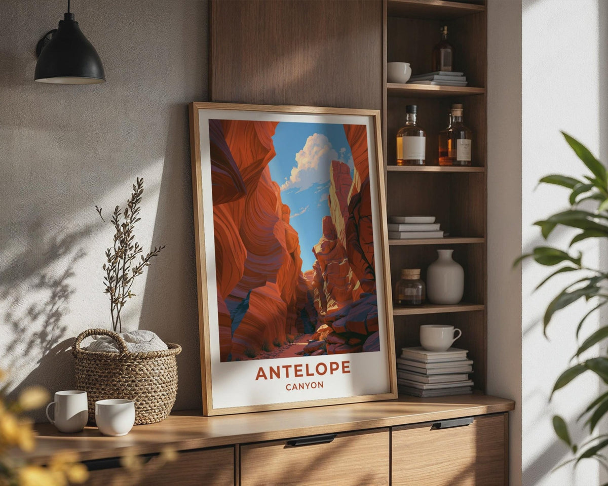 Antelope Canyon Poster - WanderWall