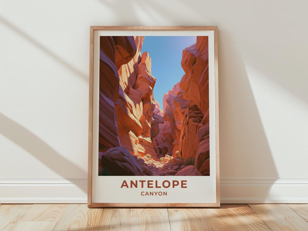 Antelope Canyon Poster - WanderWall