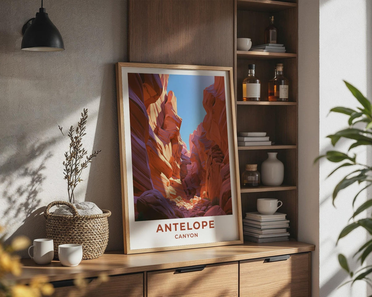 Antelope Canyon Poster - WanderWall