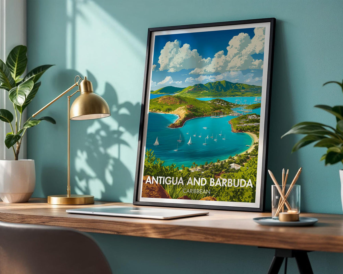 Antigua And Barbuda Poster - WanderWall