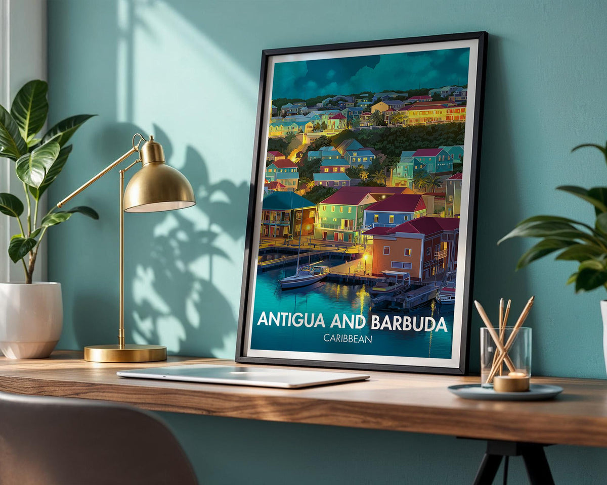 Antigua And Barbuda Poster - WanderWall