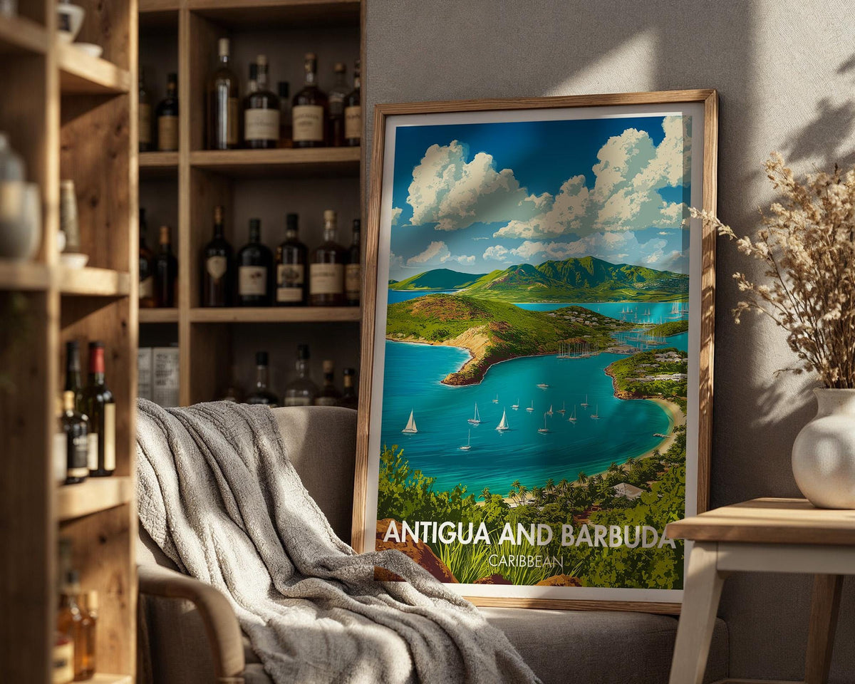 Antigua And Barbuda Poster - WanderWall