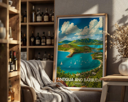 Antigua And Barbuda Poster - WanderWall