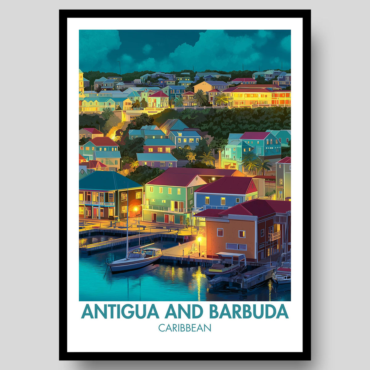 Antigua And Barbuda Poster - WanderWall