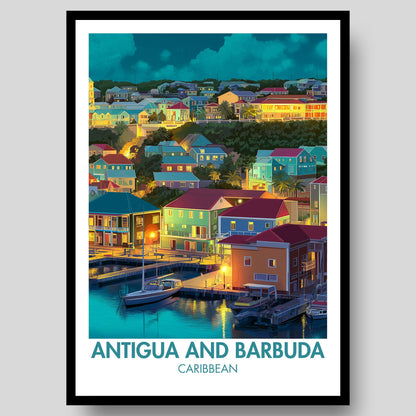Antigua And Barbuda Poster - WanderWall