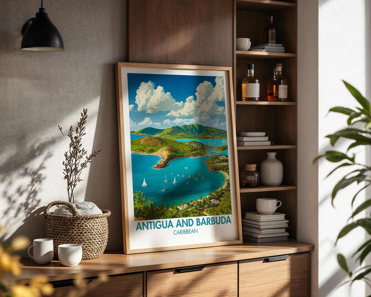 Antigua And Barbuda Poster - WanderWall