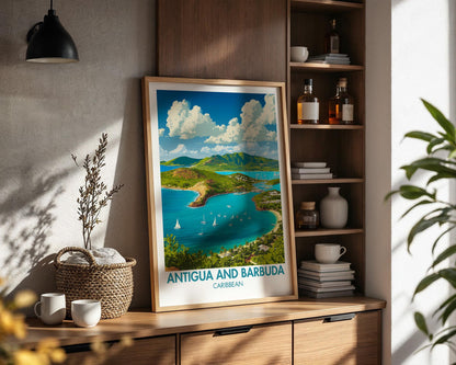 Antigua And Barbuda Poster - WanderWall