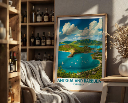Antigua And Barbuda Poster - WanderWall