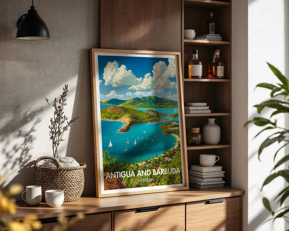 Antigua And Barbuda Poster - WanderWall