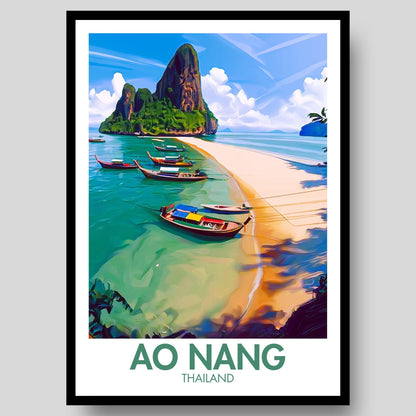 Ao Nang Poster - WanderWall