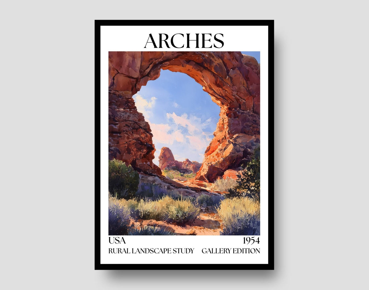 Arches National Park Gallery Edition Poster - WanderWall