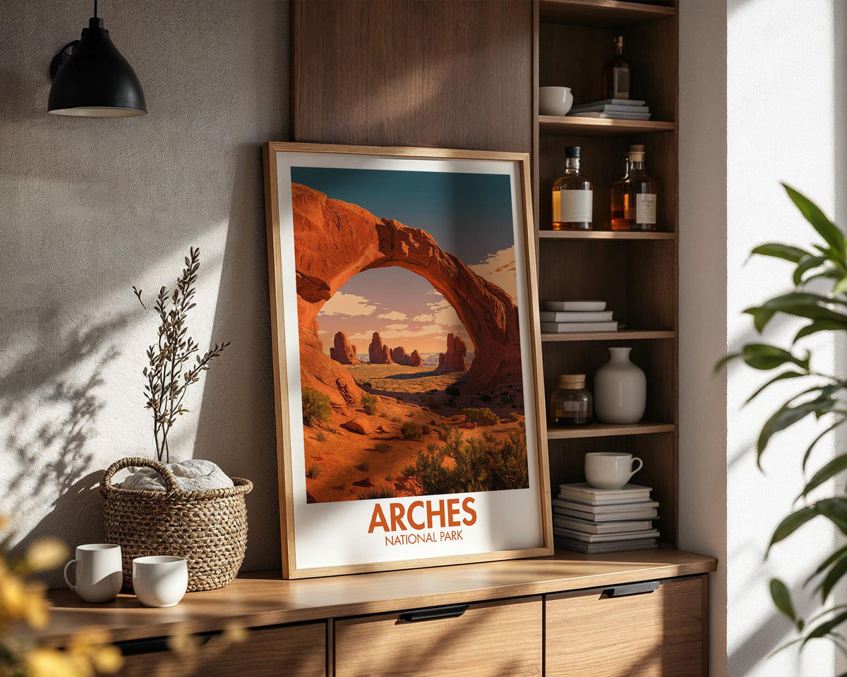 Arches National Park Poster - WanderWall